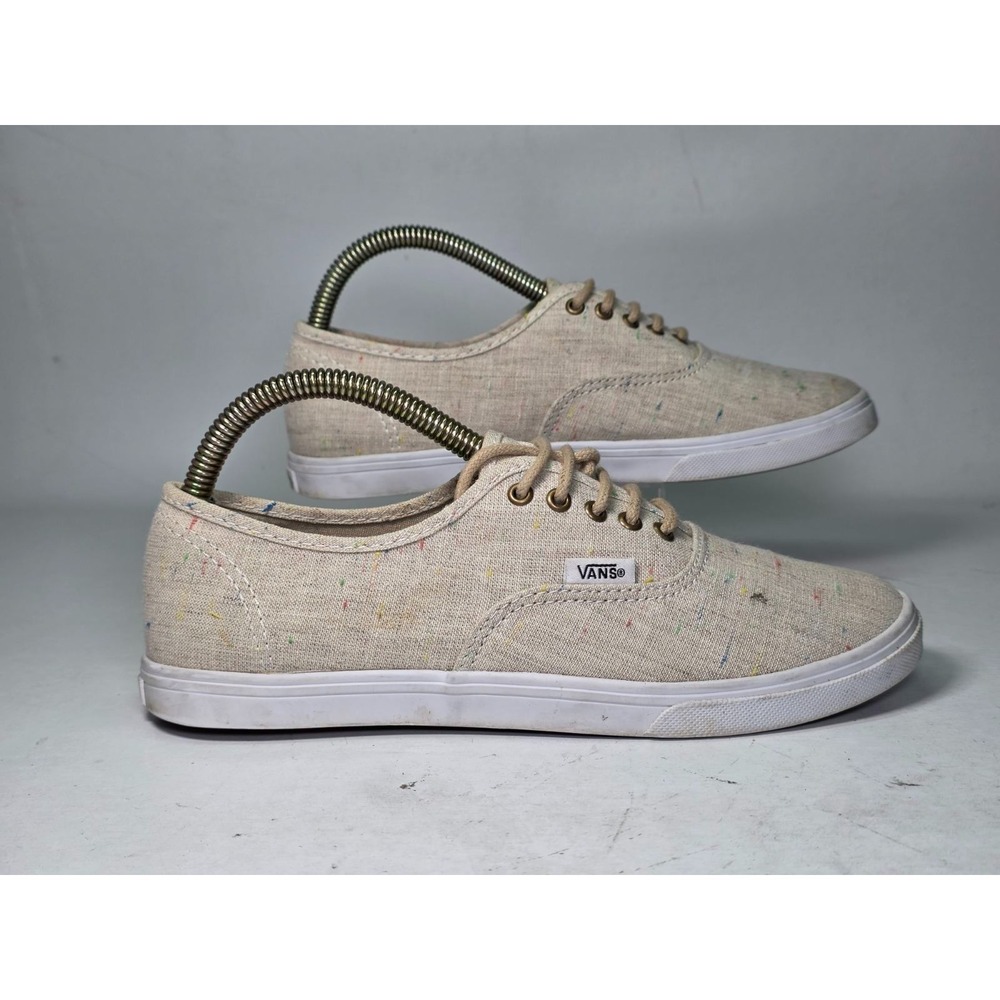 Vans Off The Wall TBAR Men's Sneakers Size 5 Women's 6.5 Cream Casual Shoes